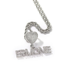 Load image into Gallery viewer, HEART NAME PENDANT