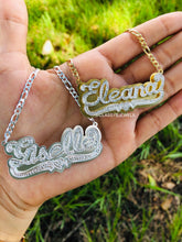 Load image into Gallery viewer, 3D NAMEPLATE NECKLACE