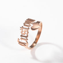 Load image into Gallery viewer, OLD ENGLISH CUSTOM RING