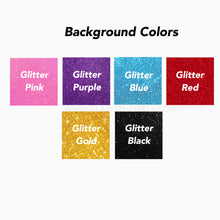 Load image into Gallery viewer, GLITTERED NAMEPLATE NECKLACE