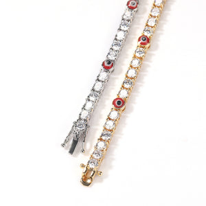 RED EVIL EYE BRACELET