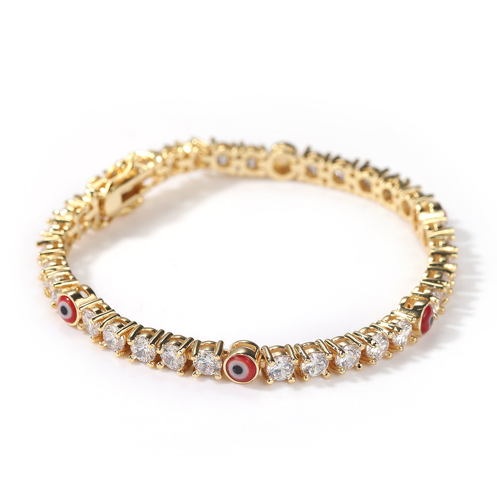 RED EVIL EYE BRACELET