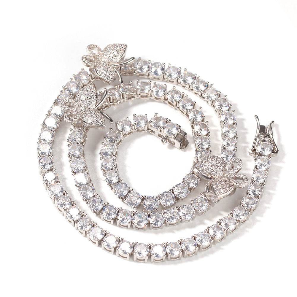 TENNIS BUTTERFLY NECKLACE