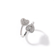 Load image into Gallery viewer, ADJUSTABLE HEART RING
