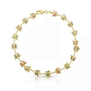 BUTTERFLY RAINBOW |ANKLET