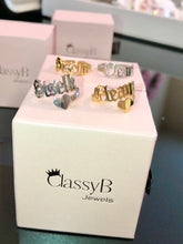 Load image into Gallery viewer, OLD ENGLISH CUSTOM RING
