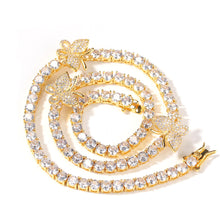 Load image into Gallery viewer, TENNIS BUTTERFLY NECKLACE
